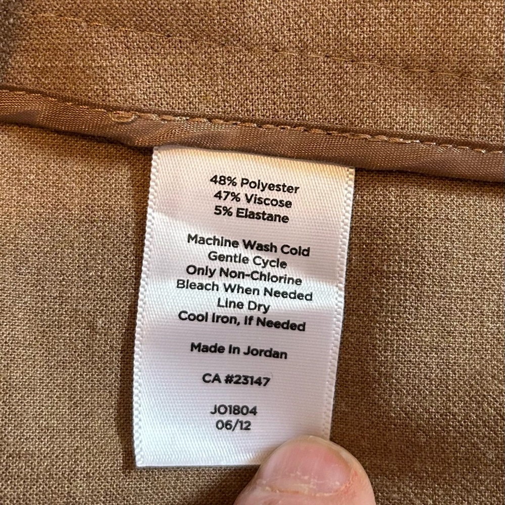 Talbots Women’s Classic Dress Pants with Flared Bottom Size 18 - Picture 5 of 9
